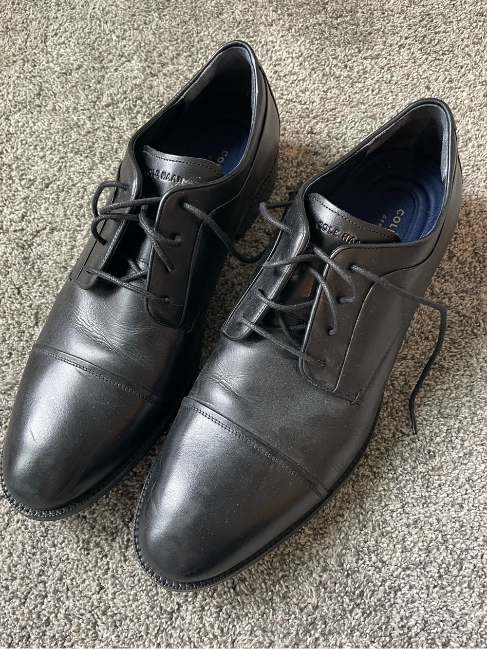 Men’s Cole Haan Black Oxford Shoe - Size 12